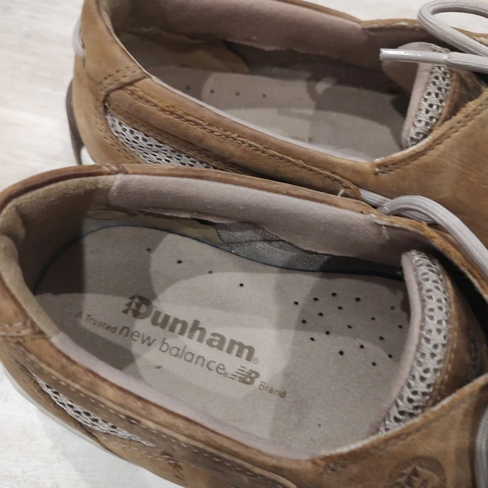 New Balance Dunham Captain‎ Loafer Boat Shoes Mens Sz 10 4E Deck Leather Wide